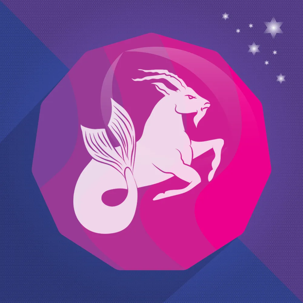 Capricorn zodiac sign symbol